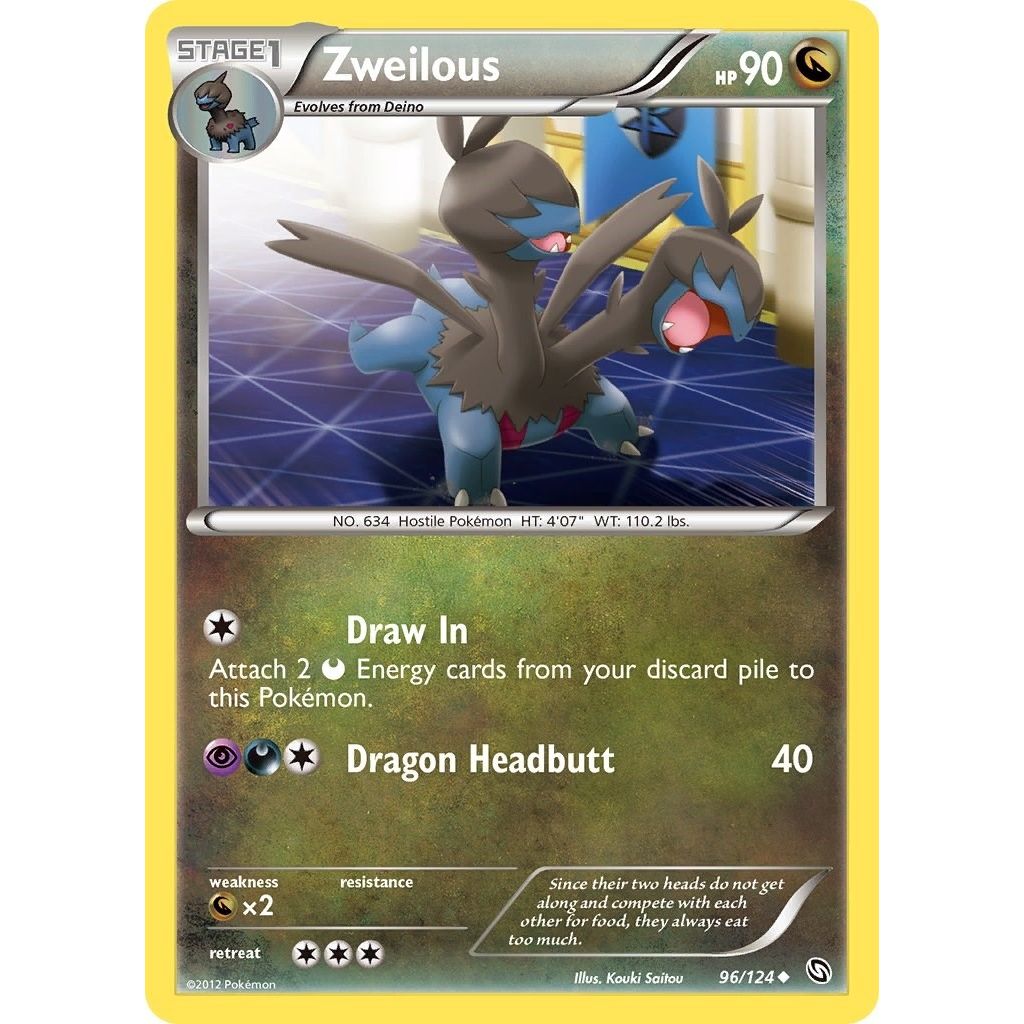 Image for Zweilous (96) (96/124) (DRX) - Pokemon