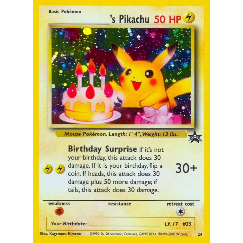 Image for ______'s Pikachu (24/53) (PR) - Pokemon