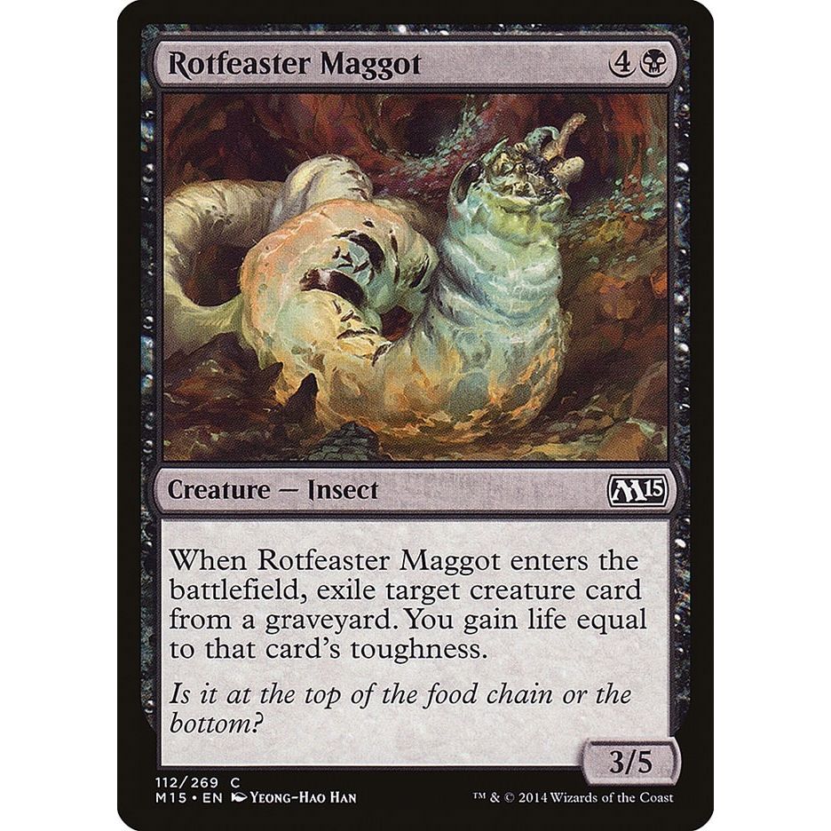 Image for Rotfeaster Maggot (112) (M15) - Magic: The Gathering