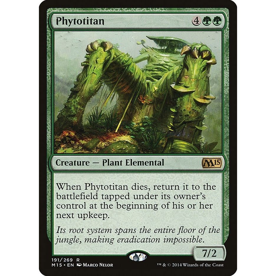 Image for Phytotitan (191) (M15) - Magic: The Gathering