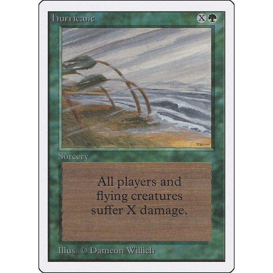 Image for Hurricane (2ED) - Magic: The Gathering