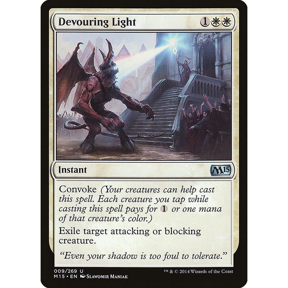Image for Devouring Light (9) (M15) - Magic: The Gathering