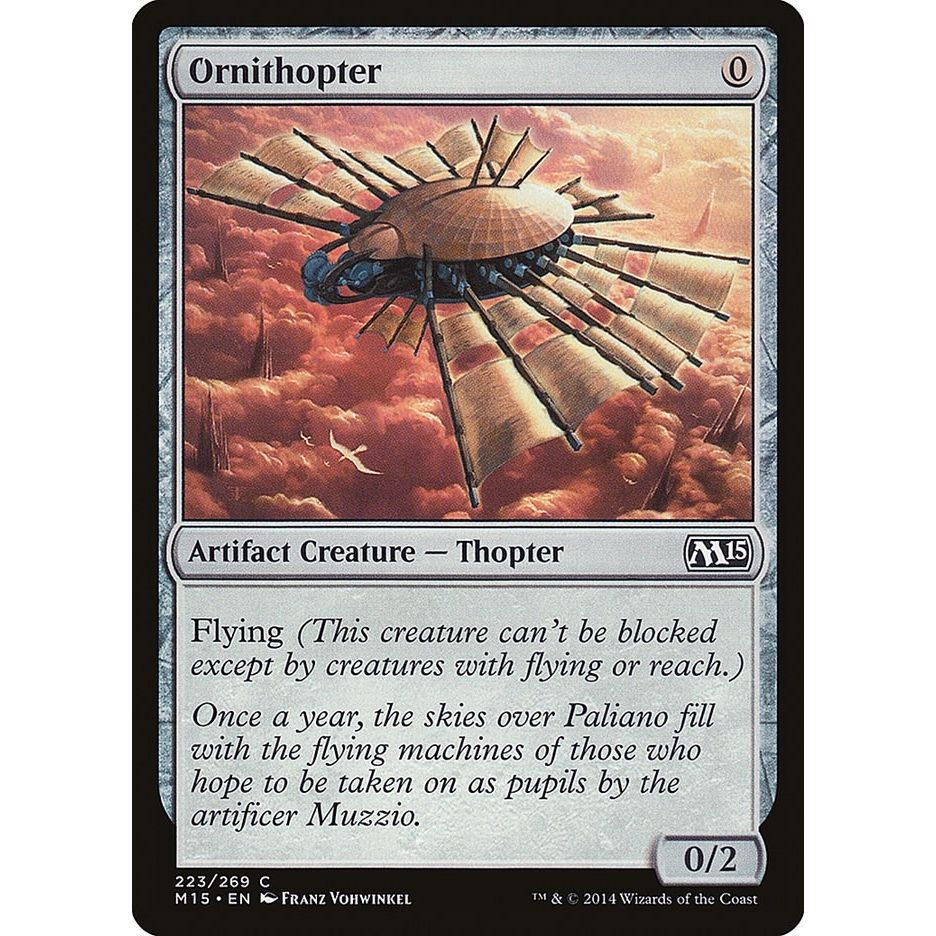 Image for Ornithopter (223) (M15) - Magic: The Gathering