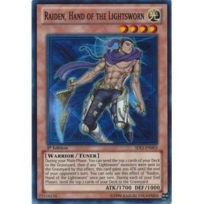 Image for Raiden, Hand of the Lightsworn (SDLI-EN003) (SDLI) - YuGiOh