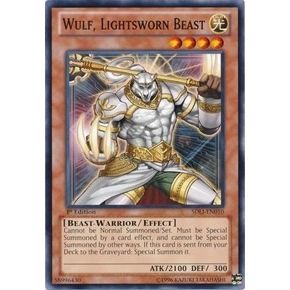 Image for Wulf, Lightsworn Beast (SDLI-EN010) (SDLI) - YuGiOh