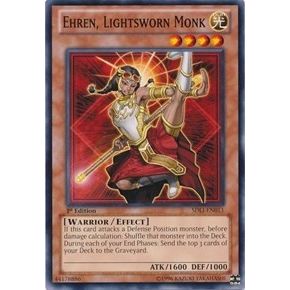 Image for Ehren, Lightsworn Monk (SDLI-EN011) (SDLI) - YuGiOh