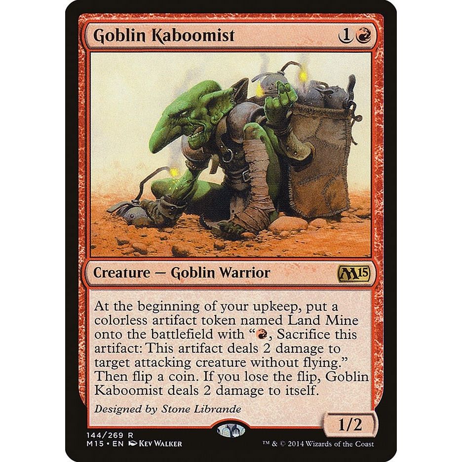 Image for Goblin Kaboomist (144) (M15) - Magic: The Gathering