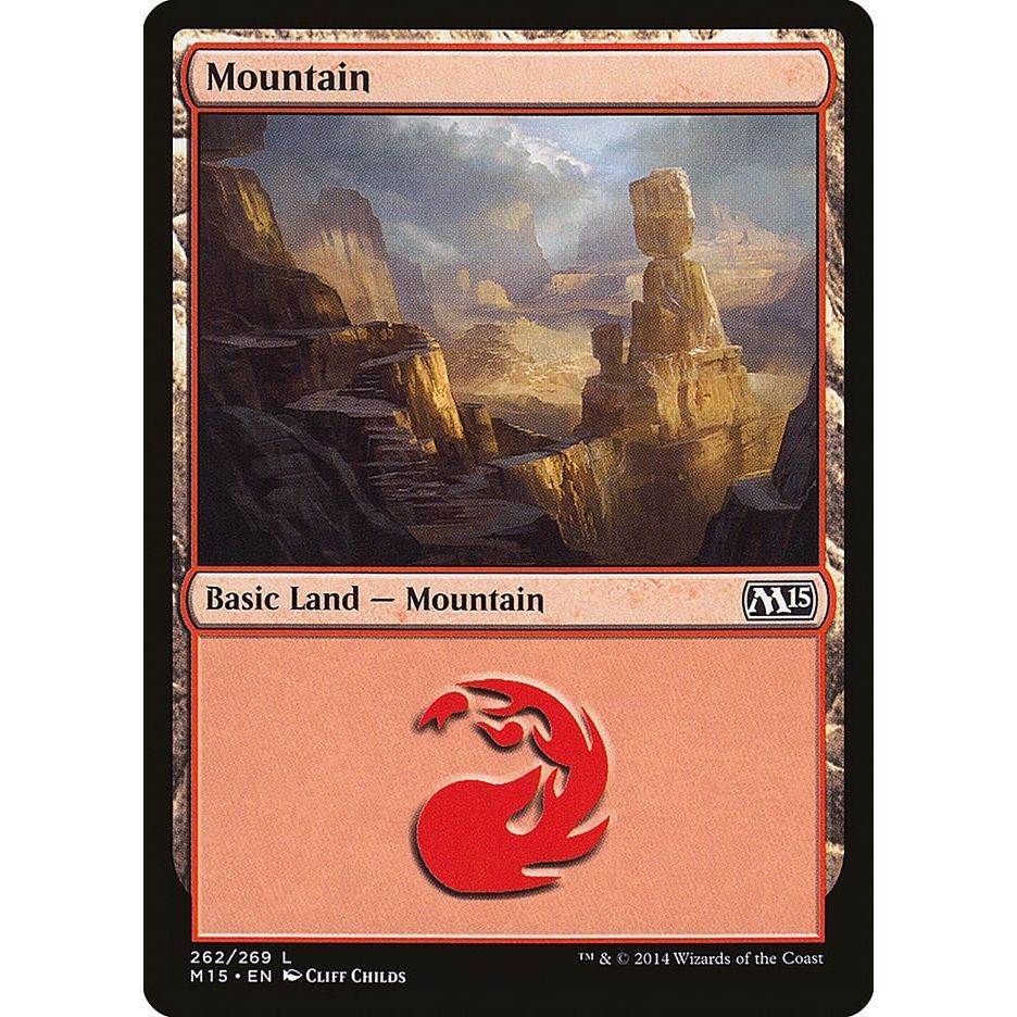 Image for Mountain (262) (262) (M15) - Magic: The Gathering