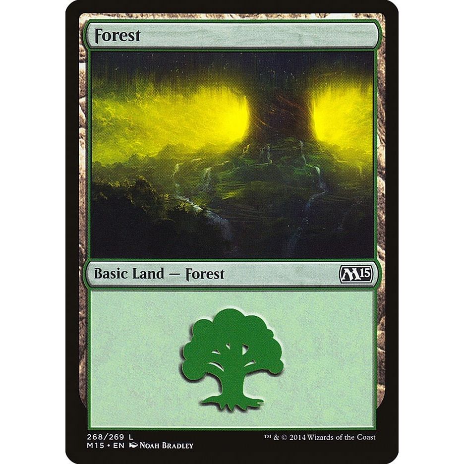 Image for Forest (268) (268) (M15) - Magic: The Gathering