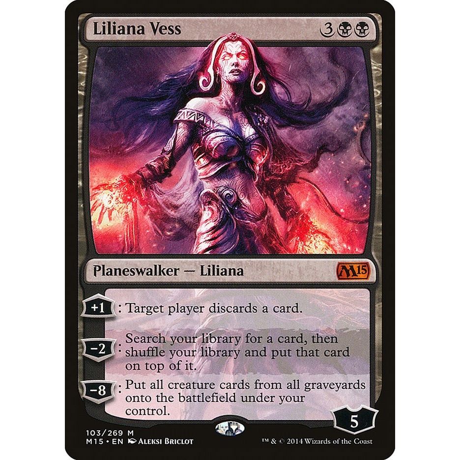 Image for Liliana Vess (103) (M15) - Magic: The Gathering