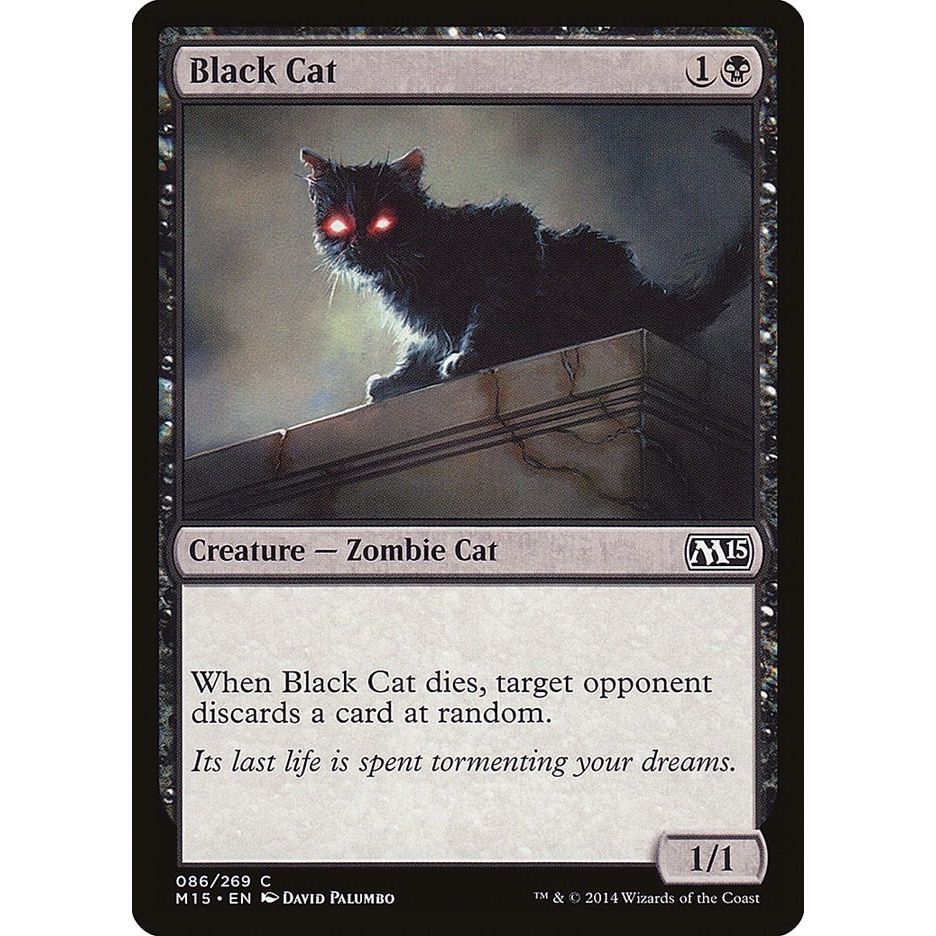 Image for Black Cat (86) (M15) - Magic: The Gathering