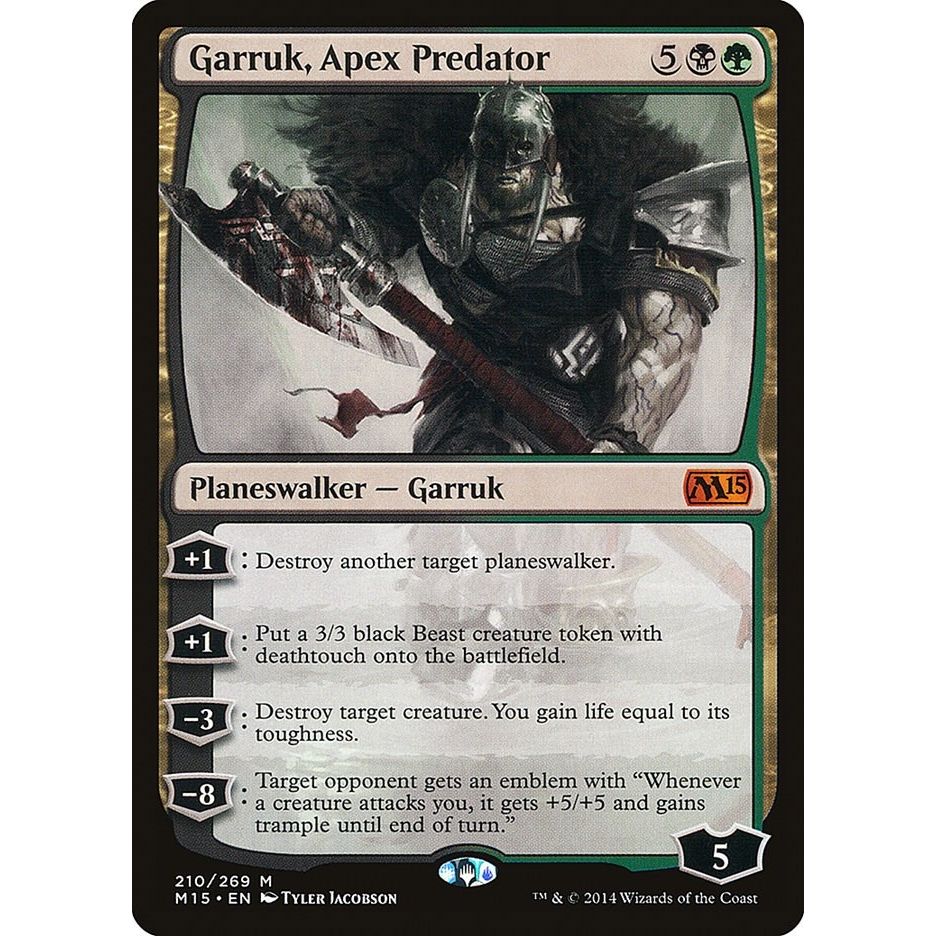 Image for Garruk, Apex Predator (210) (M15) - Magic: The Gathering