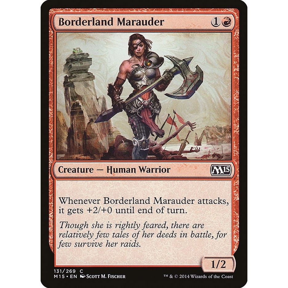 Image for Borderland Marauder (131) (M15) - Magic: The Gathering