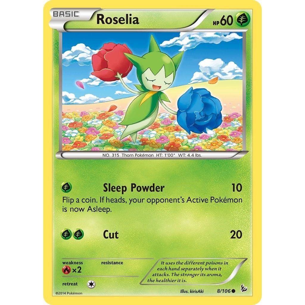Image for Roselia (8/106) (FLF) - Pokemon