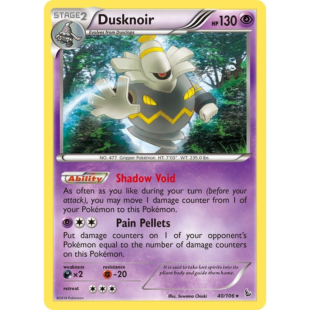 Image for Dusknoir (40/106) (FLF) - Pokemon
