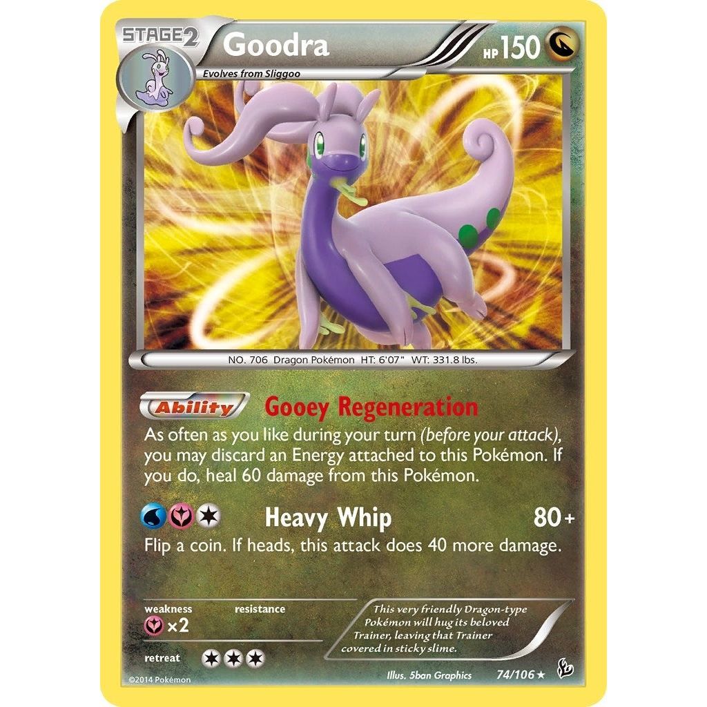 Image for Goodra (74/106) (FLF) - Pokemon