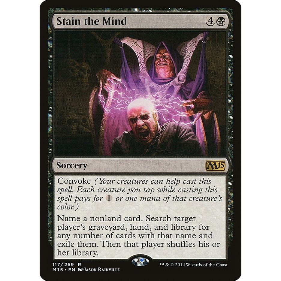 Image for Stain the Mind (117) (M15) - Magic: The Gathering