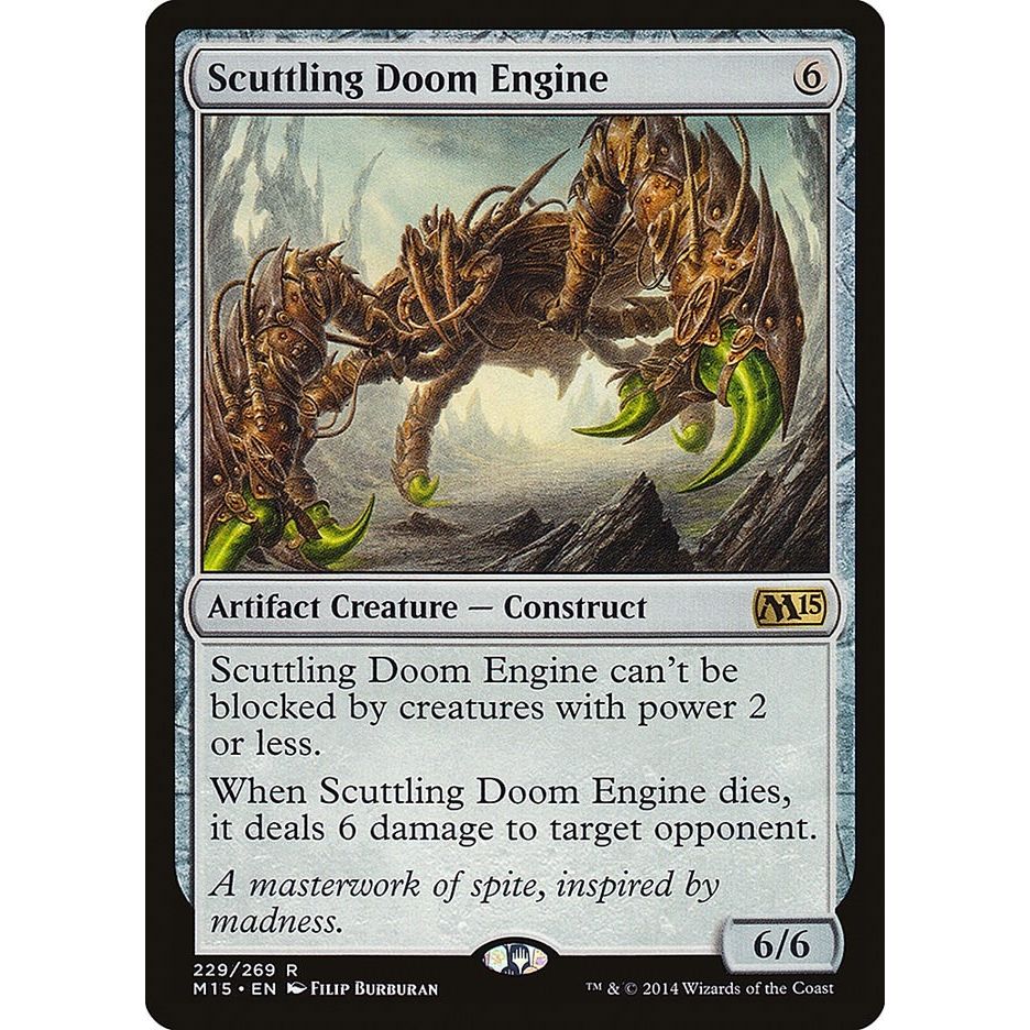 Image for Scuttling Doom Engine (229) (M15) - Magic: The Gathering