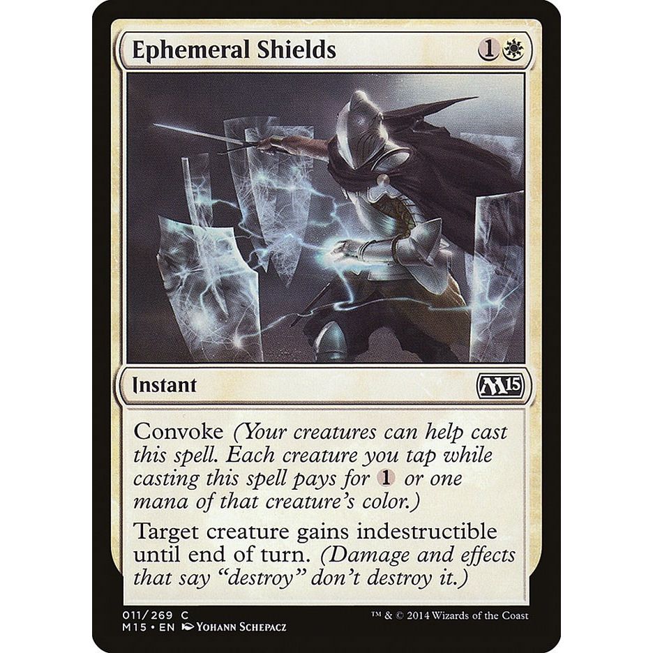 Image for Ephemeral Shields (11) (M15) - Magic: The Gathering