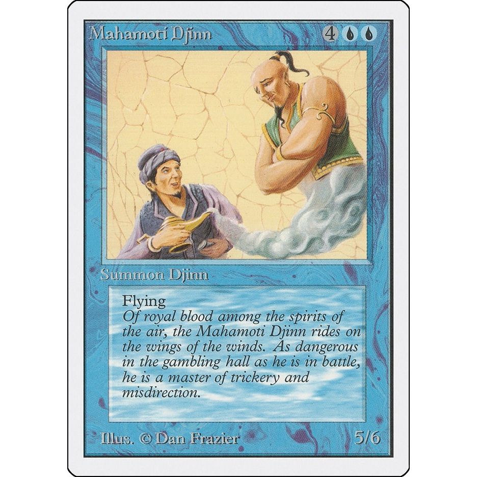 Image for Mahamoti Djinn (2ED) - Magic: The Gathering