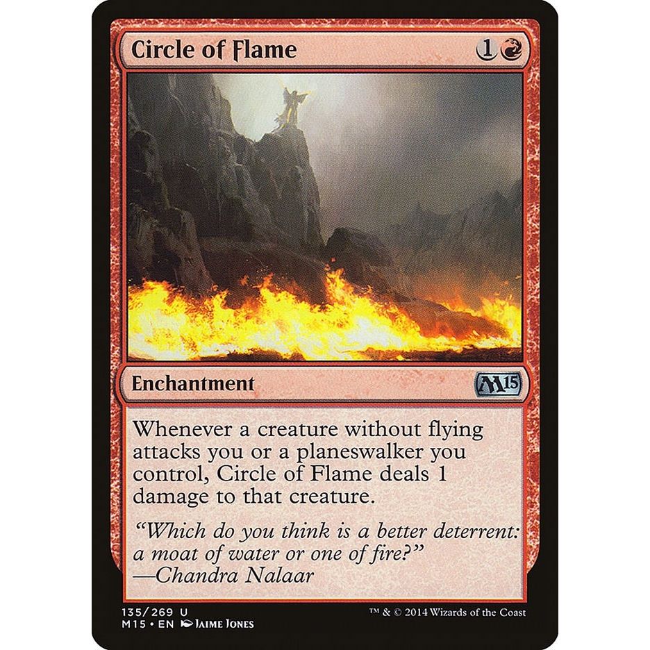 Image for Circle of Flame (135) (M15) - Magic: The Gathering