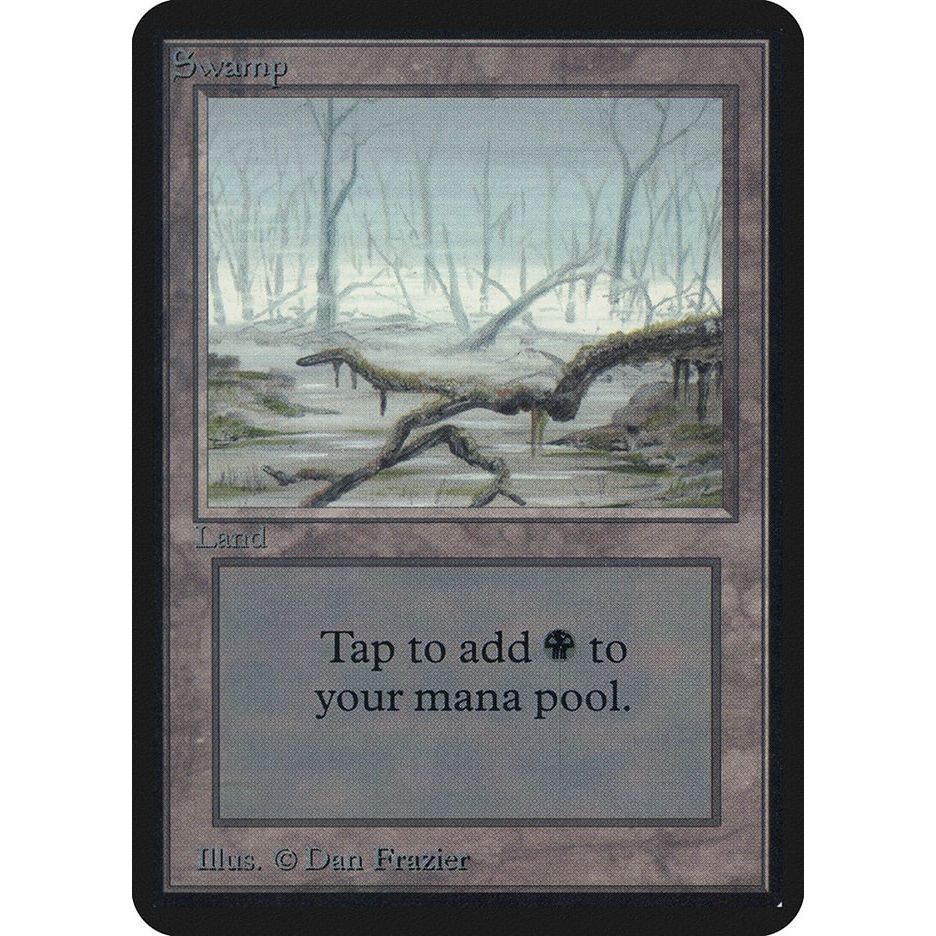 Image for Swamp (A) (LEA) - Magic: The Gathering