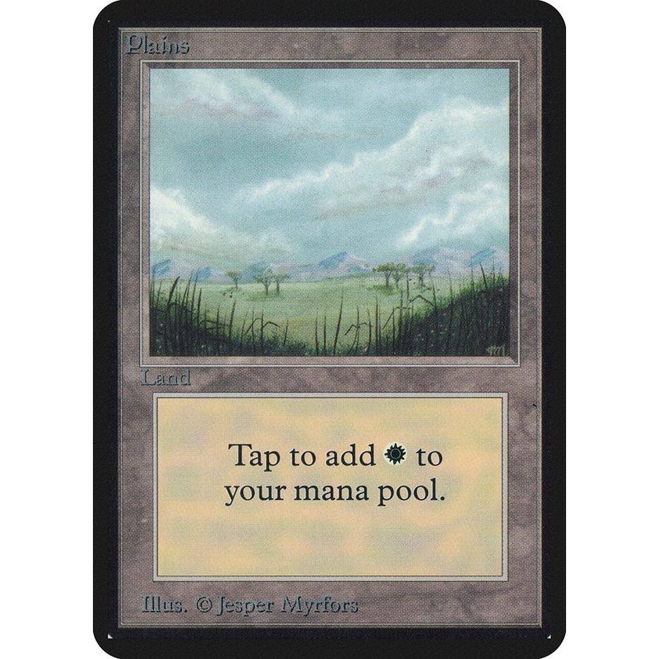Image for Plains (B) (LEA) - Magic: The Gathering