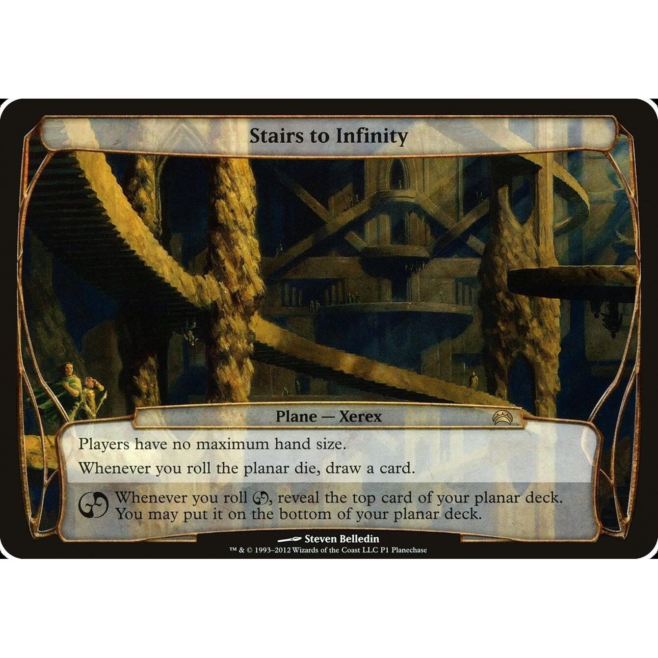Image for Stairs to Infinity (Release Event Promo) (1) (OVER) - Magic: The Gathering