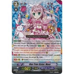 Image for Duo True Sister, Meer (White) (SP) (EB10/S03EN-W) (EB10) - Cardfight Vanguard