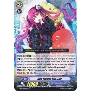 Image for Duo Flower Girl, Lily (Black) (EB10/004EN-B) (EB10) - Cardfight Vanguard