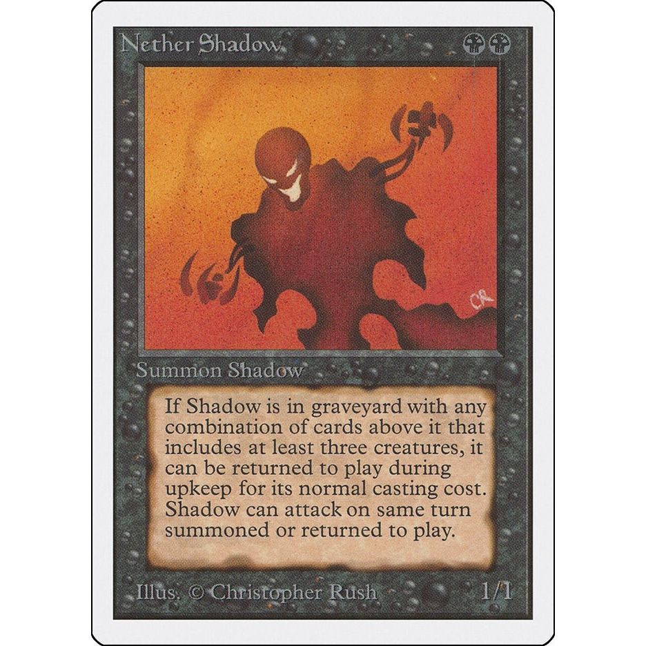 Image for Nether Shadow (2ED) - Magic: The Gathering