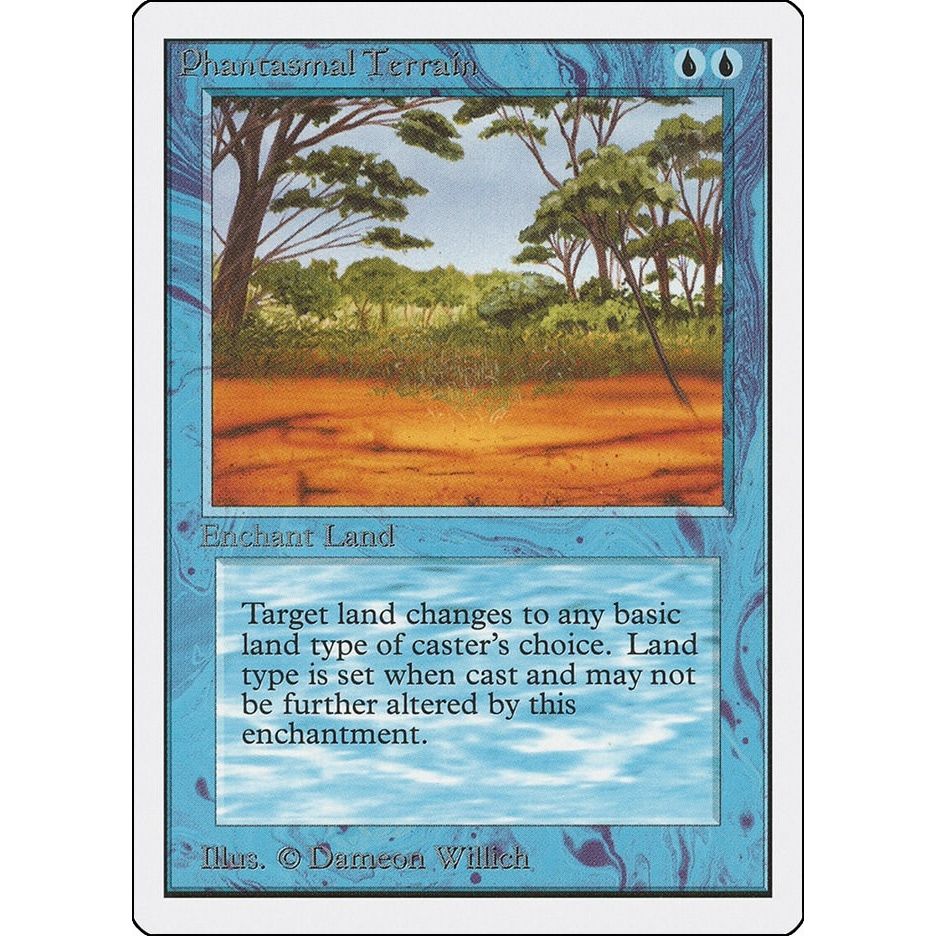 Image for Phantasmal Terrain (2ED) - Magic: The Gathering