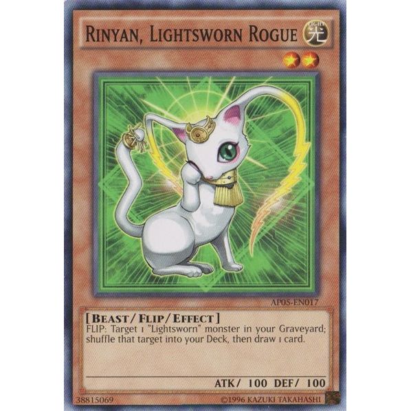 Image for Rinyan, Lightsworn Rogue (AP05-EN017) (AP05) - YuGiOh