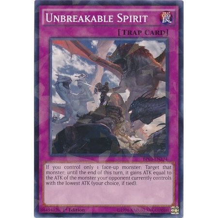 Image for Unbreakable Spirit (Shatterfoil) (BP03-EN234) (BP03) - YuGiOh