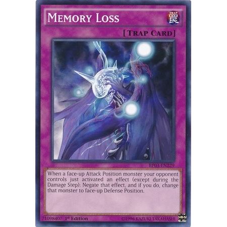 Image for Memory Loss (BP03-EN229) (BP03) - YuGiOh