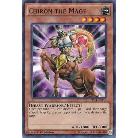 Image for Chiron the Mage (Shatterfoil) (BP03-EN015) (BP03) - YuGiOh