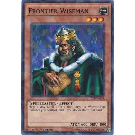 Image for Frontier Wiseman (Shatterfoil) (BP03-EN003) (BP03) - YuGiOh