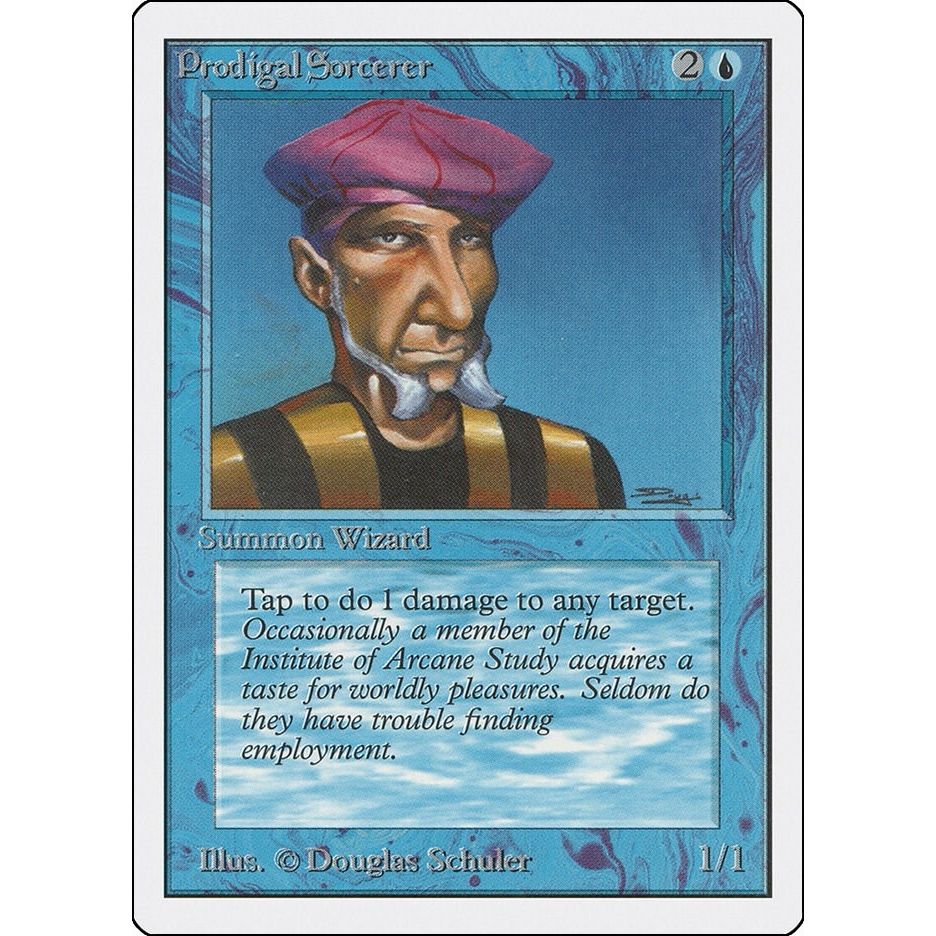 Image for Prodigal Sorcerer (2ED) - Magic: The Gathering