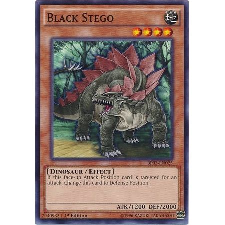 Image for Black Stego (BP03-EN025) (BP03) - YuGiOh