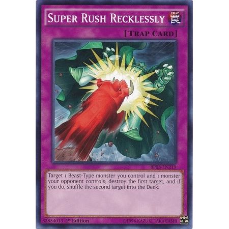 Image for Super Rush Recklessly (BP03-EN219) (BP03) - YuGiOh