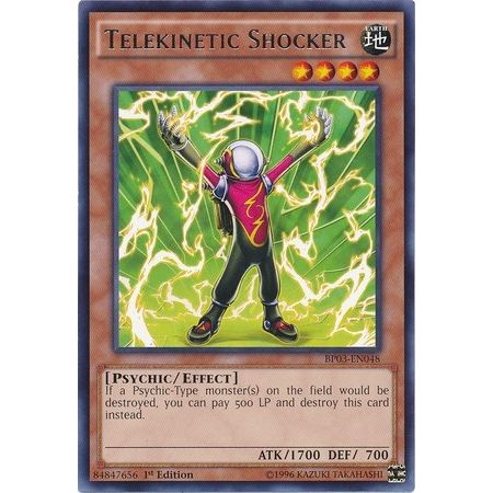 Image for Telekinetic Shocker (BP03-EN048) (BP03) - YuGiOh