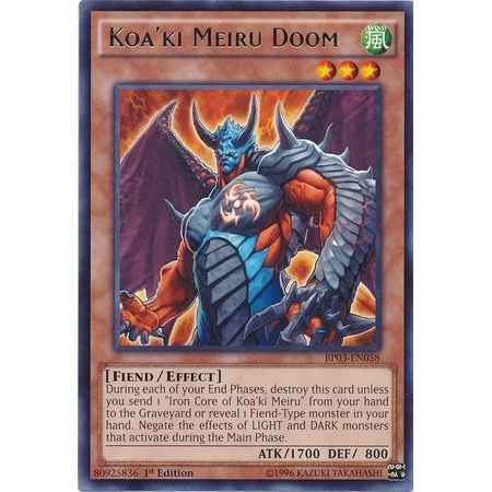 Image for Koa'ki Meiru Doom (BP03-EN058) (BP03) - YuGiOh