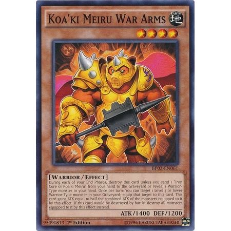 Image for Koa'ki Meiru War Arms (BP03-EN061) (BP03) - YuGiOh