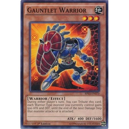 Image for Gauntlet Warrior (BP03-EN070) (BP03) - YuGiOh