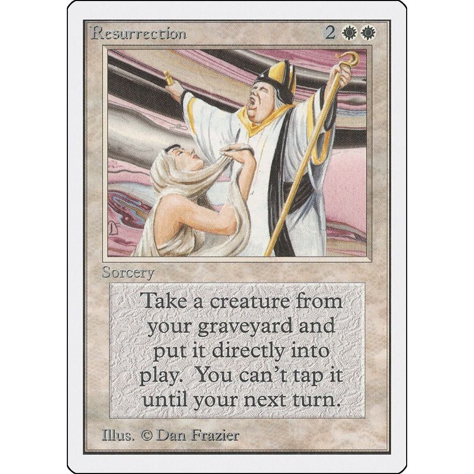 Image for Resurrection (2ED) - Magic: The Gathering