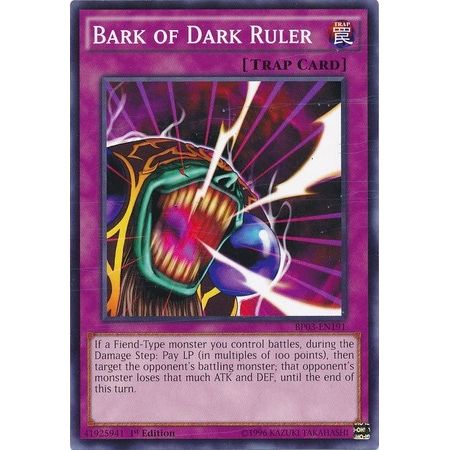 Image for Bark of Dark Ruler (BP03-EN191) (BP03) - YuGiOh