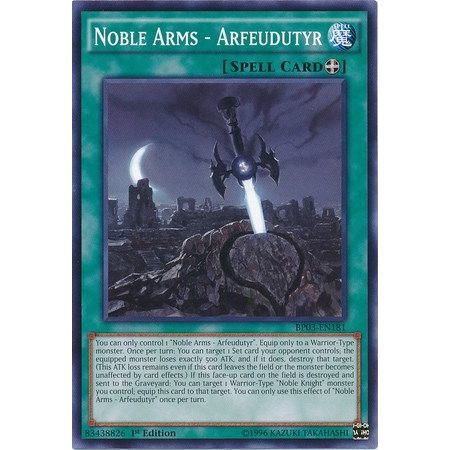 Image for Noble Arms - Arfeudutyr (BP03-EN181) (BP03) - YuGiOh