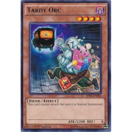 Image for Tardy Orc (BP03-EN096) (BP03) - YuGiOh