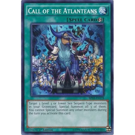 Image for Call of the Atlanteans (BP03-EN178) (BP03) - YuGiOh