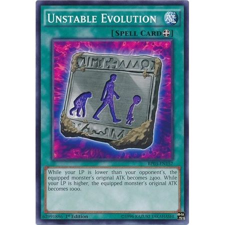 Image for Unstable Evolution (BP03-EN157) (BP03) - YuGiOh
